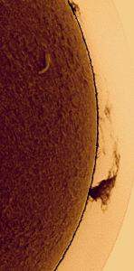 Tornado Solar Septiembre 2015